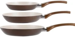 BERGNER Pfannen-Set ISLAND SOUL weiß Aluminium 3 tlg.