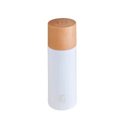 BERGNER Salz-/Pfefferstreuer NATURALLY weiß Holz B/H/L: ca. 5,5x16x10,5 cm