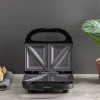BERGNER Sandwichtoaster BG-53005-CP schwarz Kupfer Aluminium Kunststoff B/H/L: ca. 22x9x22 cm