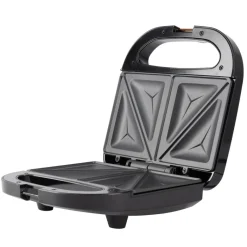 BERGNER Sandwichtoaster BG-53005-CP schwarz Kupfer Aluminium Kunststoff B/H/L: ca. 22x9x22 cm