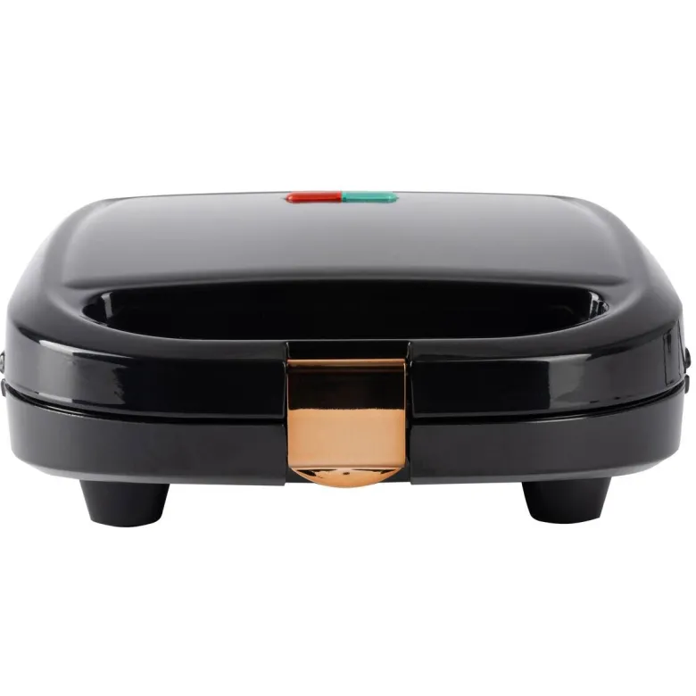 BERGNER Sandwichtoaster BG-53005-CP schwarz Kupfer Aluminium Kunststoff B/H/L: ca. 22x9x22 cm