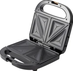BERGNER Sandwichtoaster BG-53005-CP schwarz Kupfer Aluminium Kunststoff B/H/L: ca. 22x9x22 cm