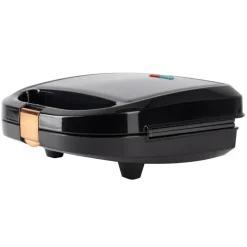 BERGNER Sandwichtoaster BG-53005-CP schwarz Kupfer Aluminium Kunststoff B/H/L: ca. 22x9x22 cm