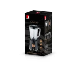 BERGNER Stabmixer schwarz Stahl Kunststoff B/H/L: ca. 18x40,5x20,5 cm