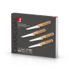 BERGNER Steakmesser-Set CHARCOAL silber Edelstahl B/H/L: ca. 17x2,8x25 cm