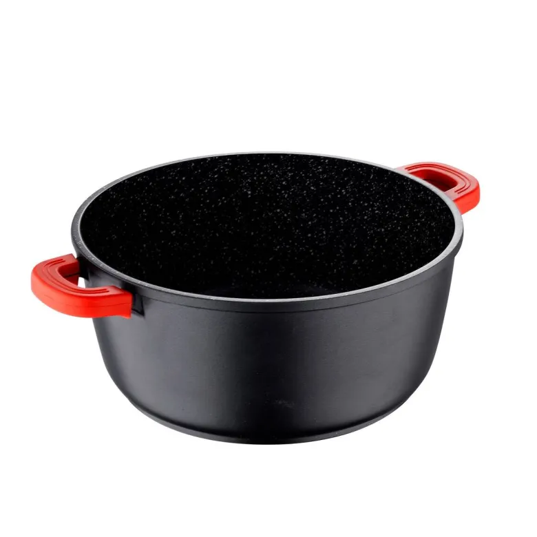 BERGNER Topfset Chroma schwarz Aluminium 2 tlg.