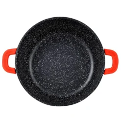 BERGNER Topfset Chroma schwarz Aluminium 2 tlg.