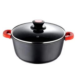 BERGNER Topfset Chroma schwarz Aluminium 2 tlg.