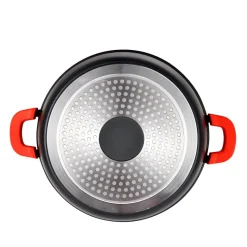 BERGNER Topfset Chroma schwarz Aluminium 2 tlg.