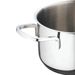 BERGNER Topfset Classic silber Edelstahl 6 tlg.