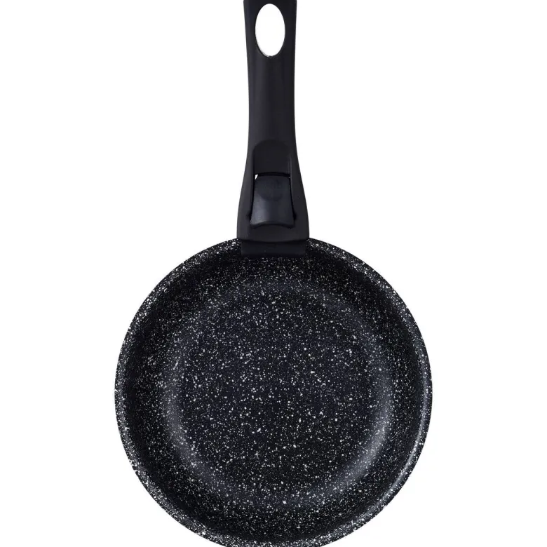 BERGNER Topfset Click & cook black schwarz Aluminium 4 tlg.