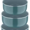 BERGNER Topfset CLICK & COOK silber Aluminium 4 tlg.