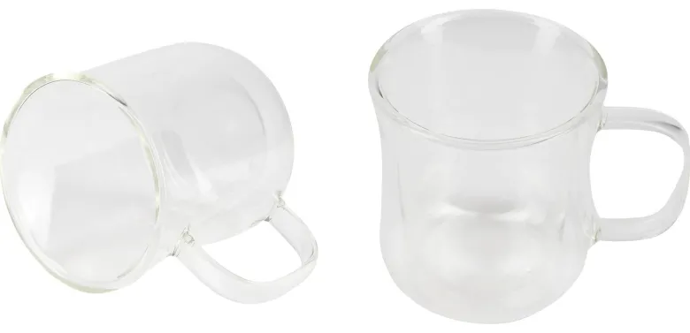 BERGNER Trinkgläserset COFFEE & TEA LOVERS transparent