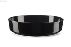 Berndorf Salatschüsselset schwarz Porzellan B/H/L: ca. 26x6,5x26 cm