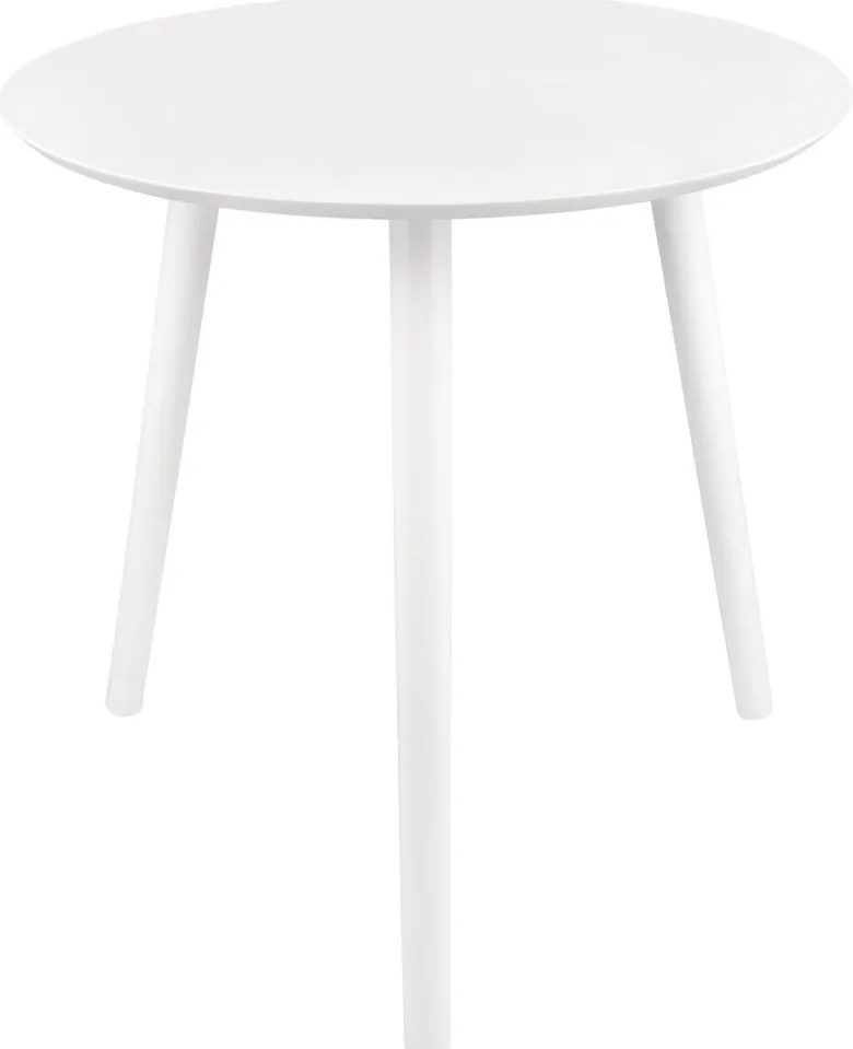 Bestelltisch Vilma weiß H/D: ca. 50x50 cm