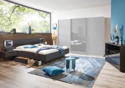 Bettanlage Barcelona Graphit Liegefläche B/L: ca. 180x200 cm