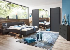 Bettanlage Barcelona Graphit Liegefläche B/L: ca. 180x200 cm