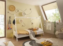 Bett Sora weiß Liegefläche B/L: ca. 90x200 cm