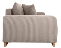 Big Sofa Alpha New dunkelbeige Microfaser B/H/T: ca. 244x85x112 cm