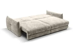 Big Sofa Delphine pearl Microfaser B/H/T: ca. 246x74x119 cm