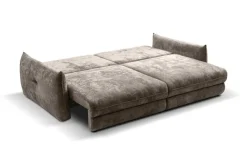 Big Sofa Delphine taupe Microfaser B/H/T: ca. 246x74x119 cm