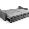 Big Sofa Evora dunkelgrau Microfaser B/H/T: ca. 276x71x137 cm