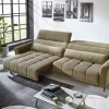 Big Sofa Logan grün Microfaser B/H/T: ca. 280x108x118 cm