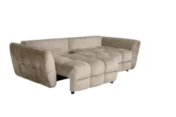 Big Sofa Moma Greige Microfaser B/H/T: ca. 250x97x120 cm