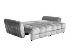 Big Sofa Moma hellgrau Microfaser B/H/T: ca. 250x97x120 cm