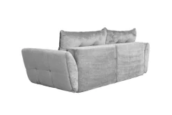Big Sofa Moma hellgrau Microfaser B/H/T: ca. 250x97x120 cm