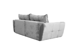 Big Sofa Moma hellgrau Microfaser B/H/T: ca. 250x97x120 cm