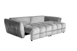 Big Sofa Moma hellgrau Microfaser B/H/T: ca. 250x97x120 cm