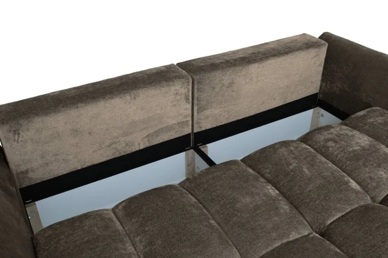 Big Sofa Moma Mocca Microfaser B/H/T: ca. 250x97x120 cm