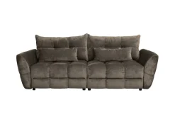 Big Sofa Moma Mocca Microfaser B/H/T: ca. 250x97x120 cm