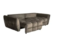 Big Sofa Moma Mocca Microfaser B/H/T: ca. 250x97x120 cm