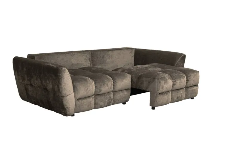 Big Sofa Moma Mocca Microfaser B/H/T: ca. 250x97x120 cm