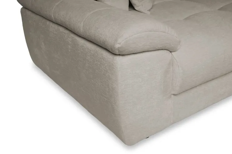 Big Sofa Tema graubraun Microfaser B/H/T: ca. 278x89x116 cm