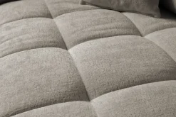 Big Sofa Tema graubraun Microfaser B/H/T: ca. 278x89x116 cm