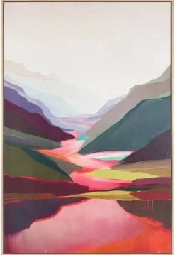 Bilder Landschaft B/H/L: ca. 78x3,8x118 cm