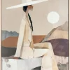 Bilder Moderne Geometrie B/H/L: ca. 78x3,8x118 cm