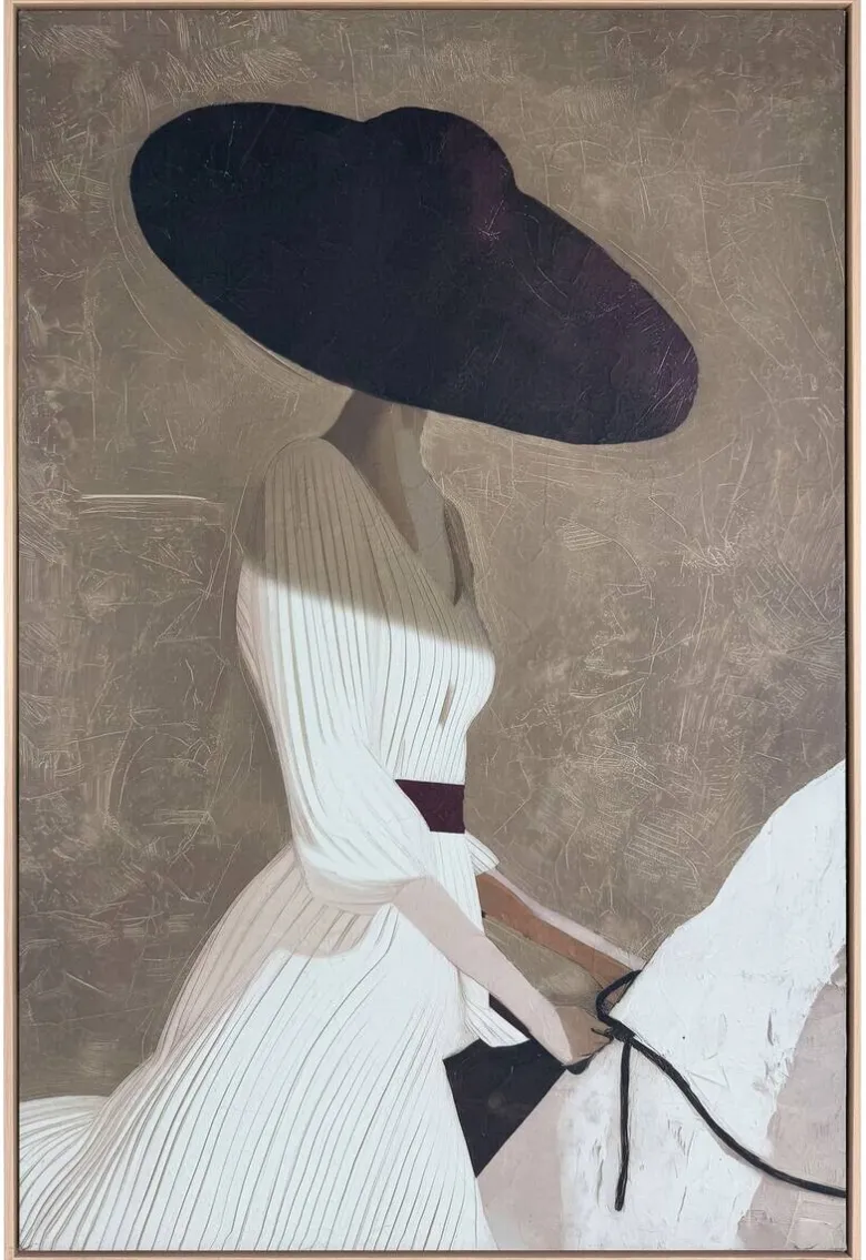 Bilder Moderne Geometrie B/H/L: ca. 78x3,8x118 cm