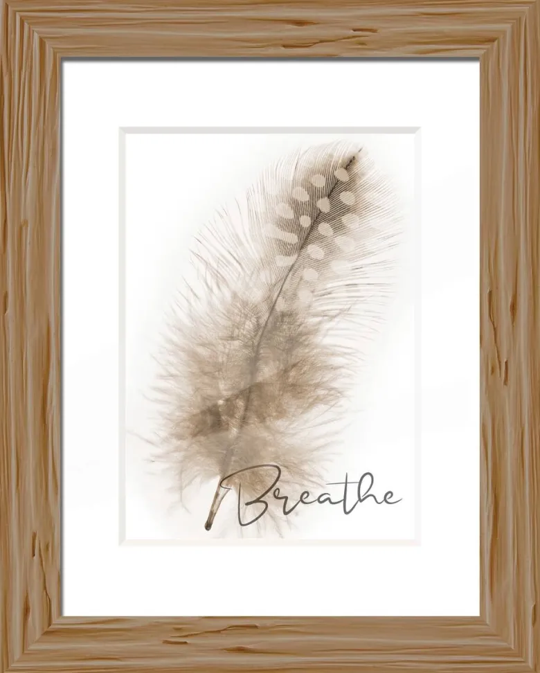 Bilderrahmen natur Holz B/L: ca. 18x24 cm