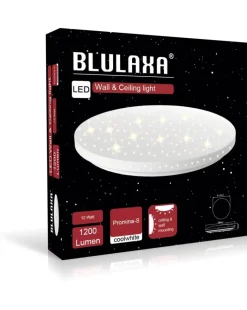 Blulaxa Deckenleuchte Promina weiß Kunststoff H/D: ca. 5,5x28 cm