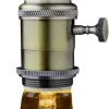 Blulaxa LED-Leuchtmittel Edison Filamentlampe Vintage 49073 E27