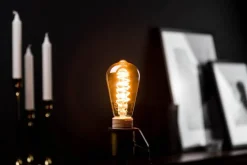 Blulaxa LED-Leuchtmittel Edison Filamentlampe Vintage 48942 E27