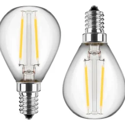 Blulaxa LED-Leuchtmittel Filamentlampe 49798 2er Pack E14