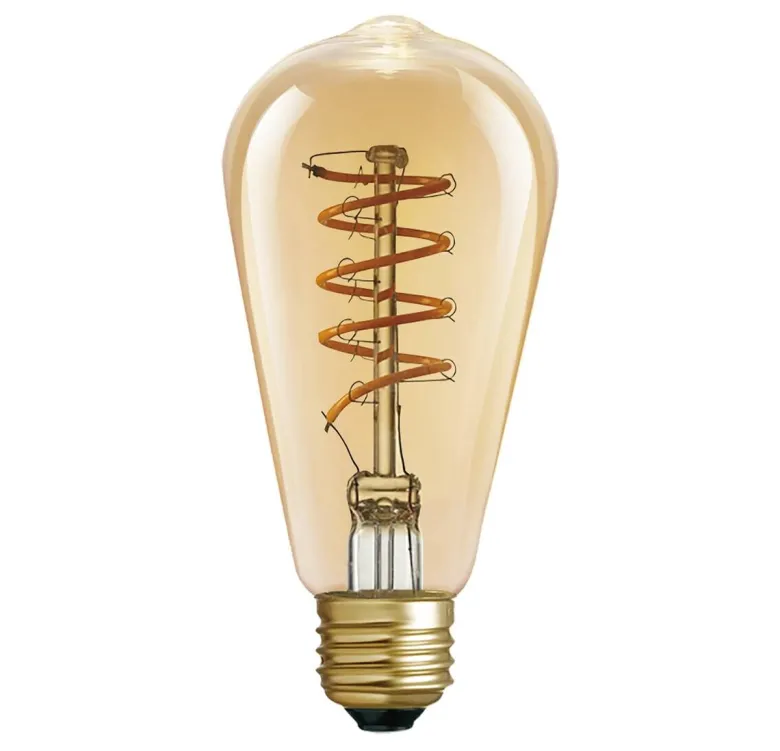 Blulaxa LED-Leuchtmittel FlexFilament Tropf Spiral Vintage 44981 E27