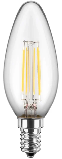 Blulaxa LED-Leuchtmittel Kerzenlampe Filamentlampe 49244 E14