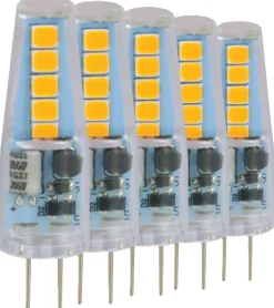 Blulaxa LED-Leuchtmittel Stiftsockellampe 5er Pack G4