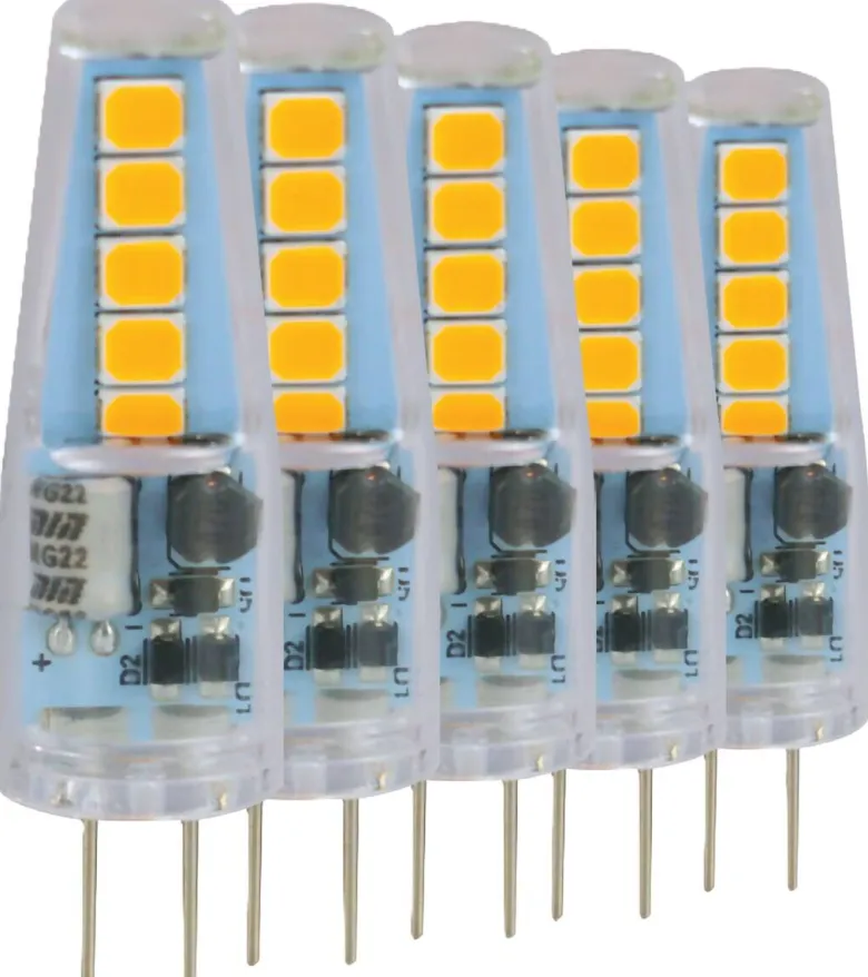 Blulaxa LED-Leuchtmittel Stiftsockellampe 5er Pack G4